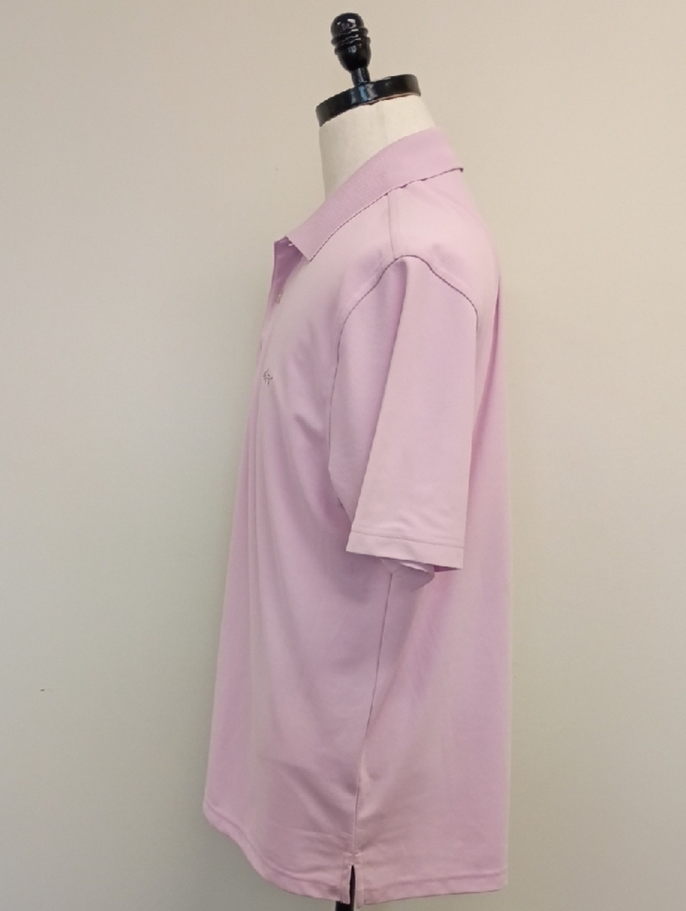 Greg Norman Light Pink Polo Shirt Short Sleeve Size Large - Picture 3 of 11